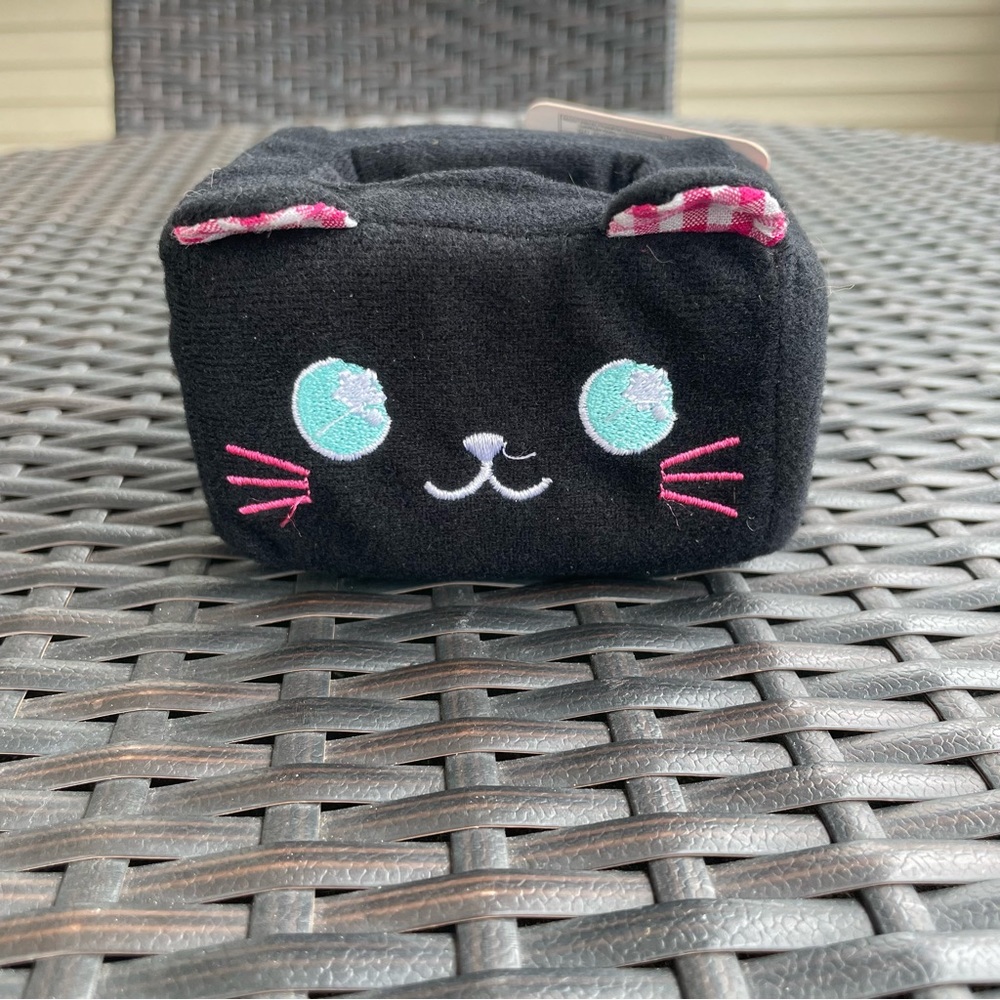 Daiso Japan Black Cat iPhone/iPod Holder